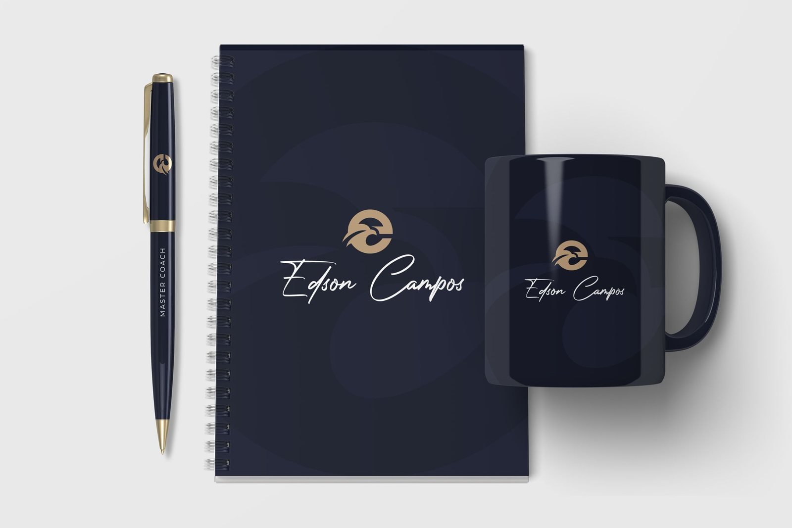 Edson Campos brand stationery