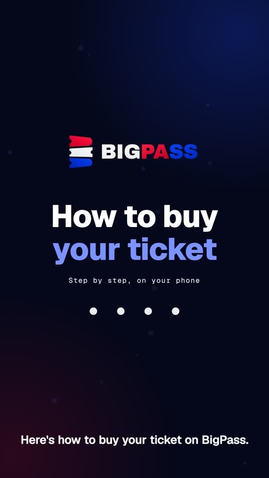BigPass how to buy tutorial