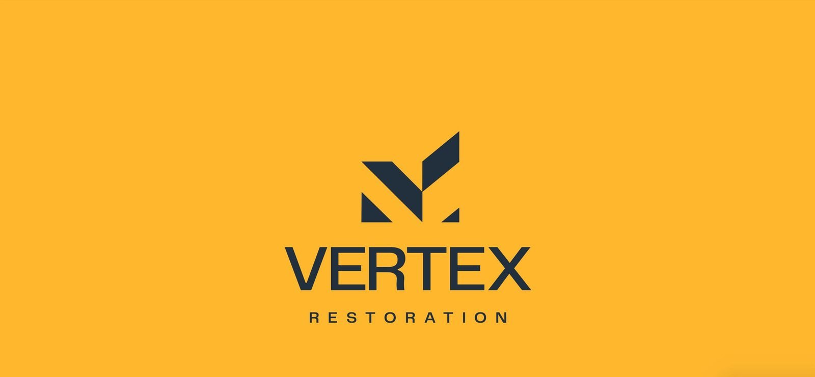 Vertex Restoration brand lockup