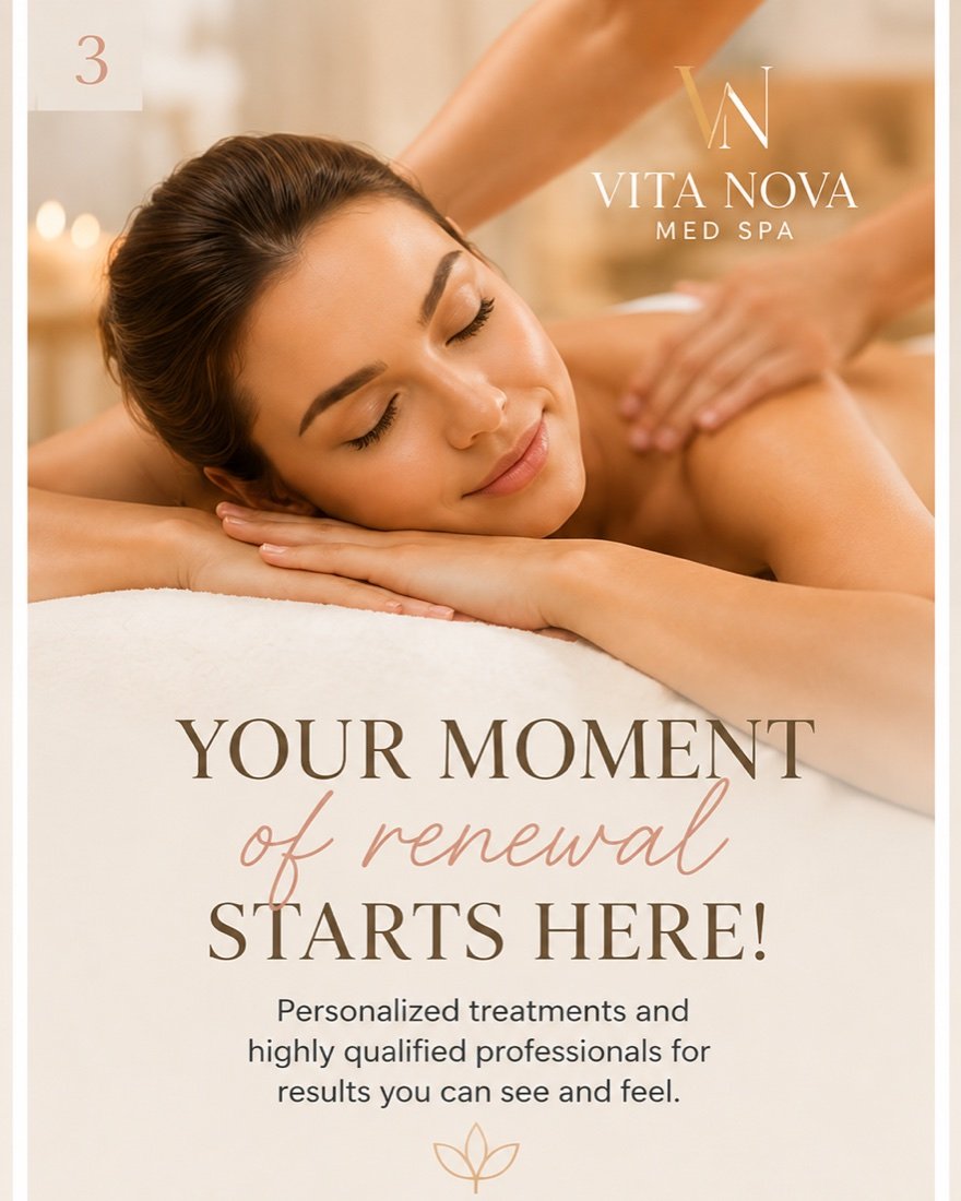 Vita Nova Med Spa campaign art